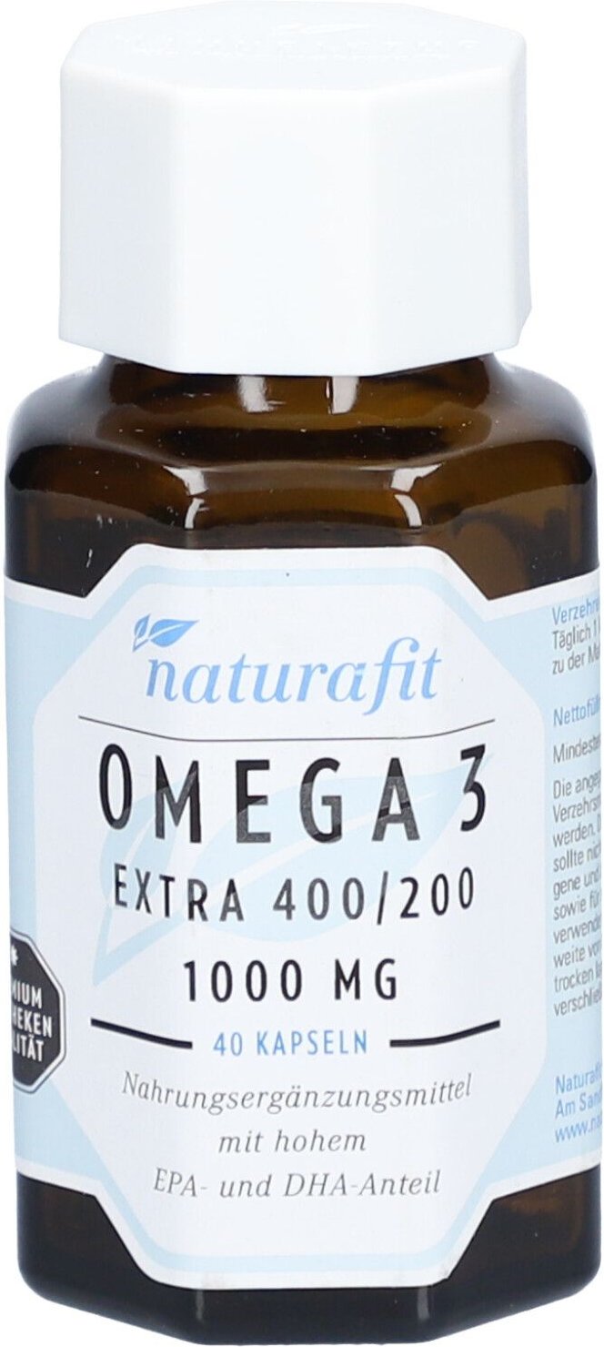 Naturafit Omega-3 extra 400/200 Kapseln 40 St