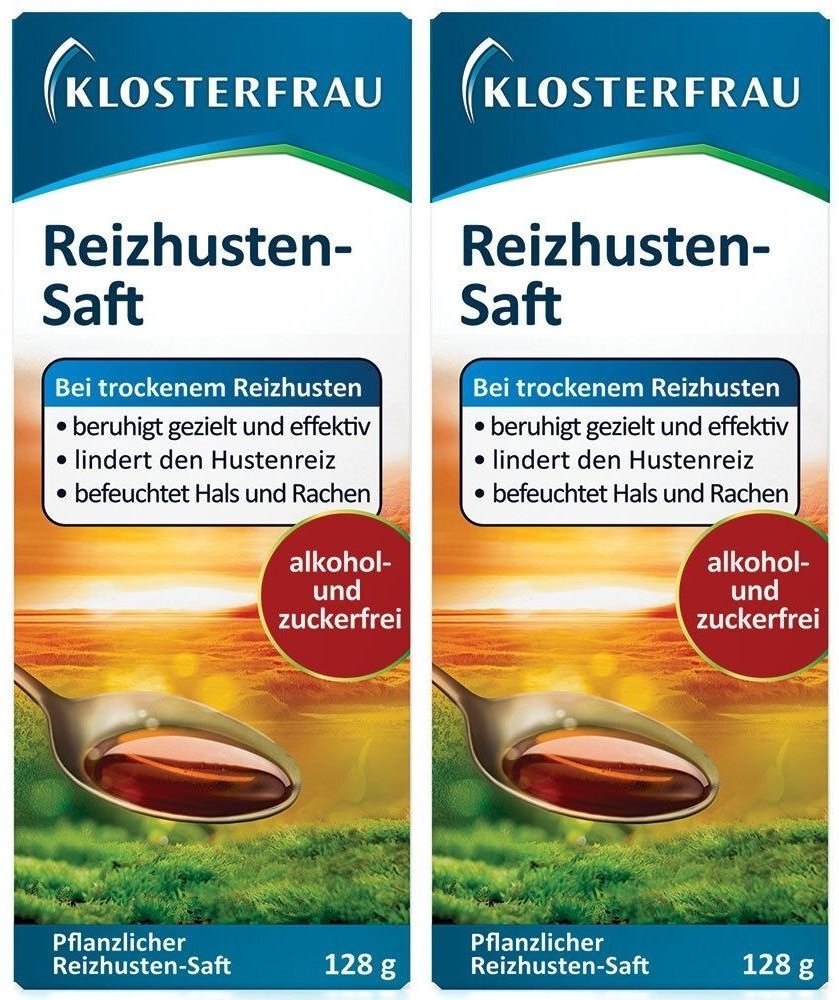 Klosterfrau Reizhusten Saft 2x 2x128 g