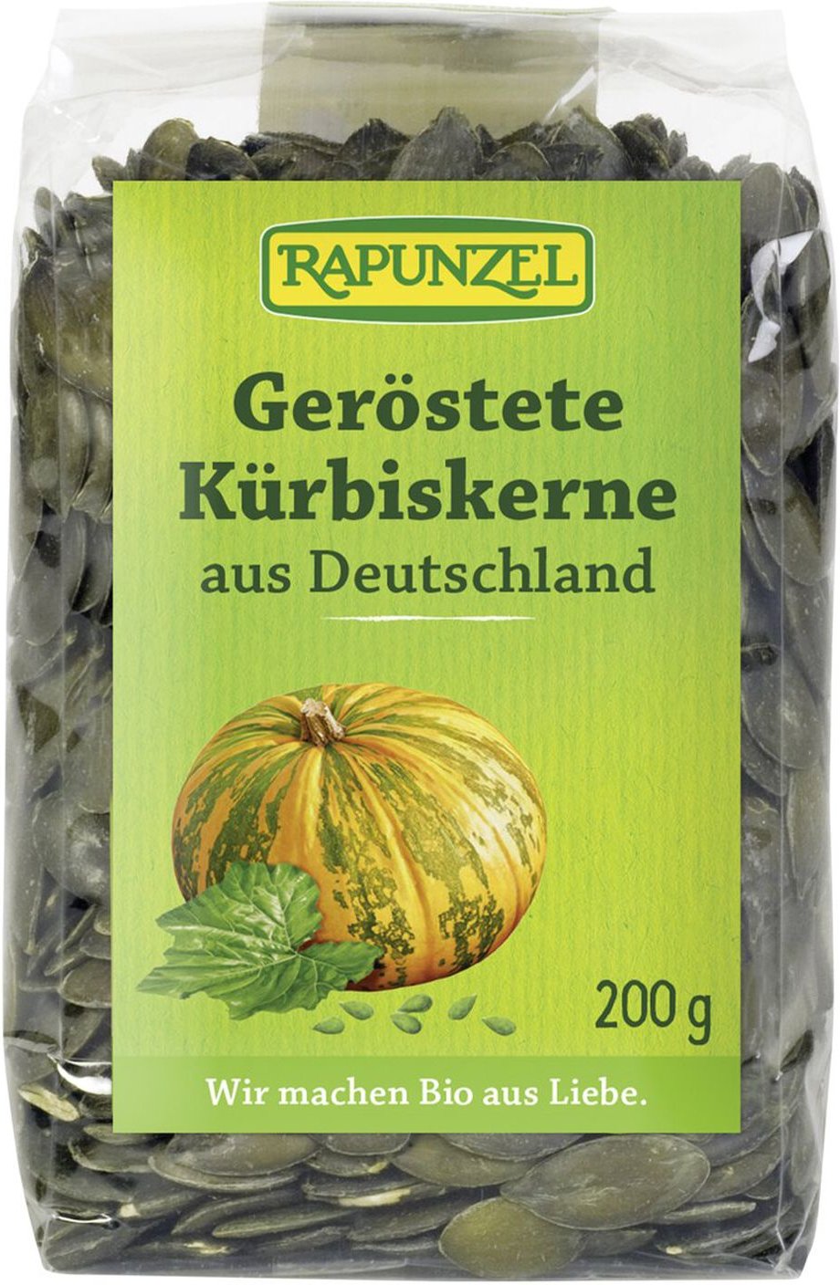 Rapunzel Bio Kürbiskerne geröstet 200 g Kerne