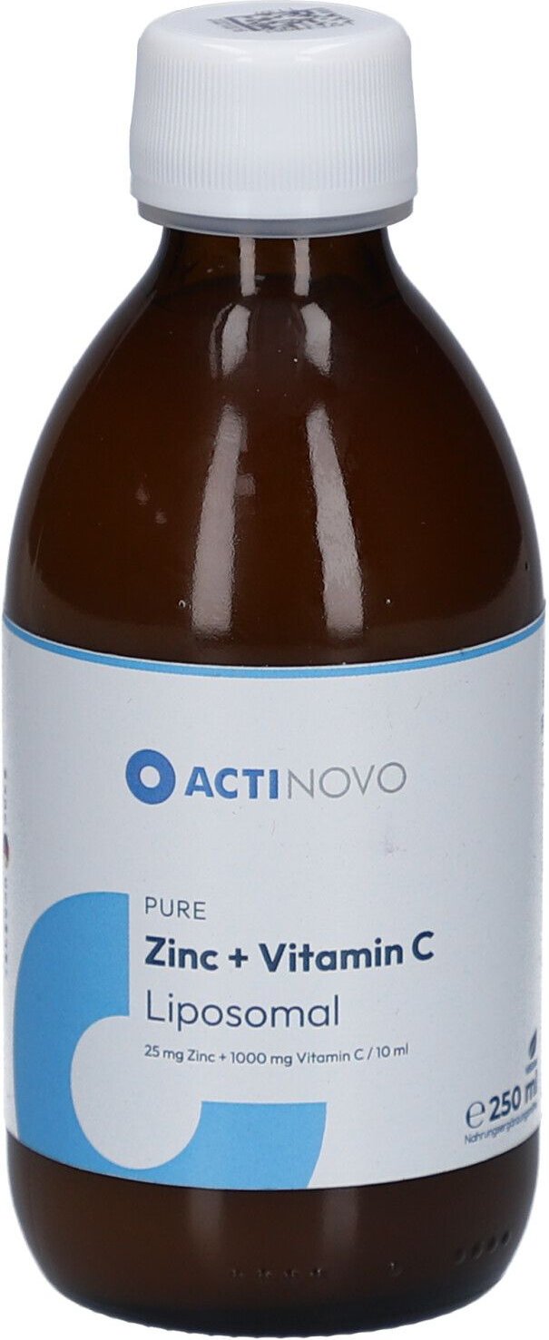 Liposomales Zink + Vitamin C 250 ml Lösung zum Einnehmen