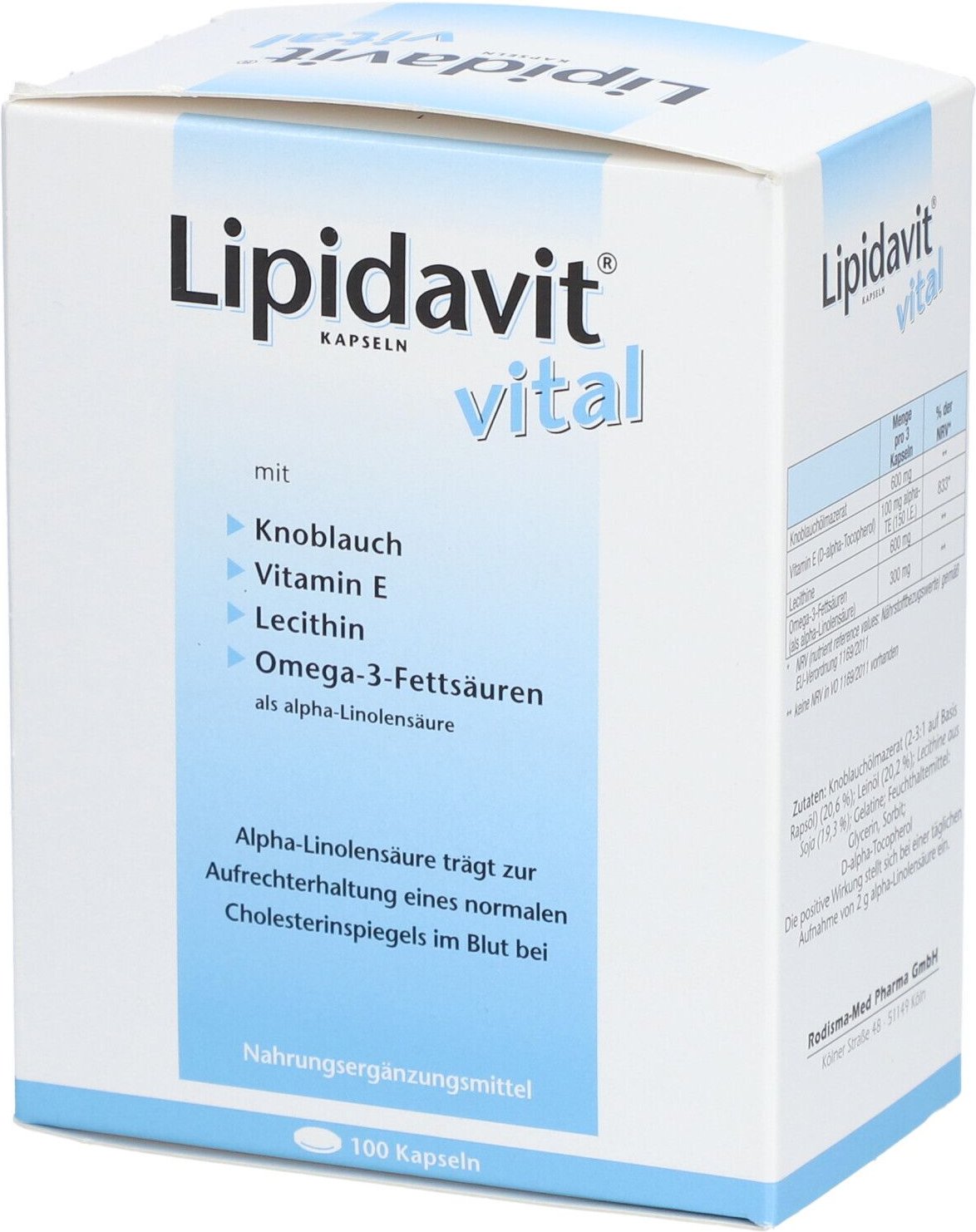 Lipidavit Vital Kapseln 100 St