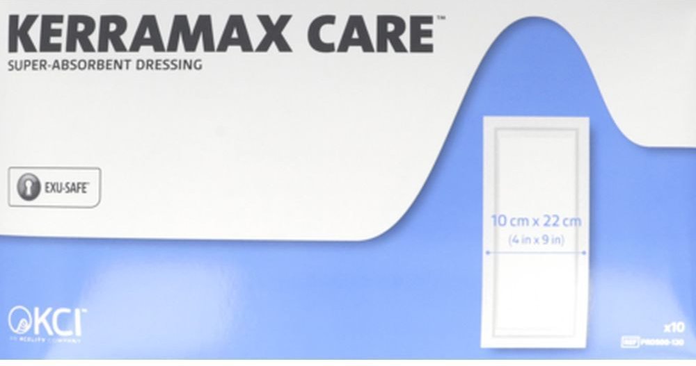 Kerramax Care - Pansement hydrocellulaire superabsorbant, non adhésif, stérile. 10 cm x 22 30 St Pflaster