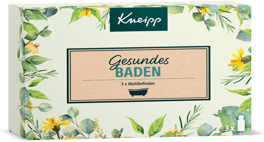 Kneipp Geschenkpackung Gesundes Baden 3x20 ml Bad