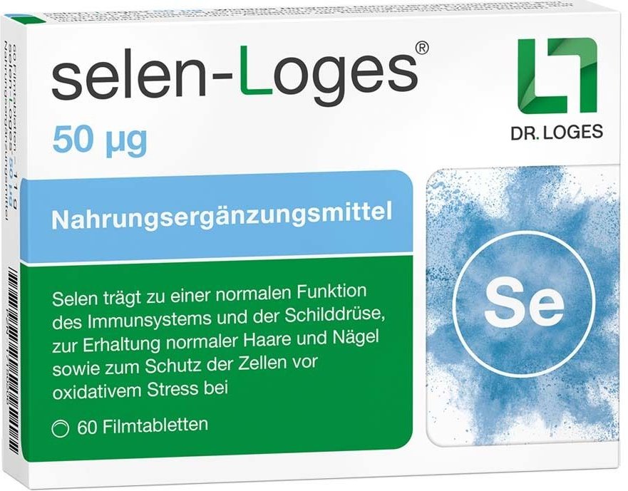 Selen-Loges 50 µg Filmtabletten 60 St