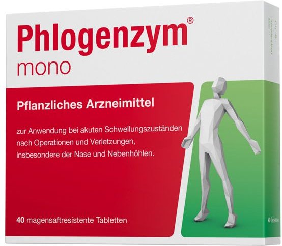 Phlogenzym mono magensaftresistente Tabletten 40 St magensaftresistent