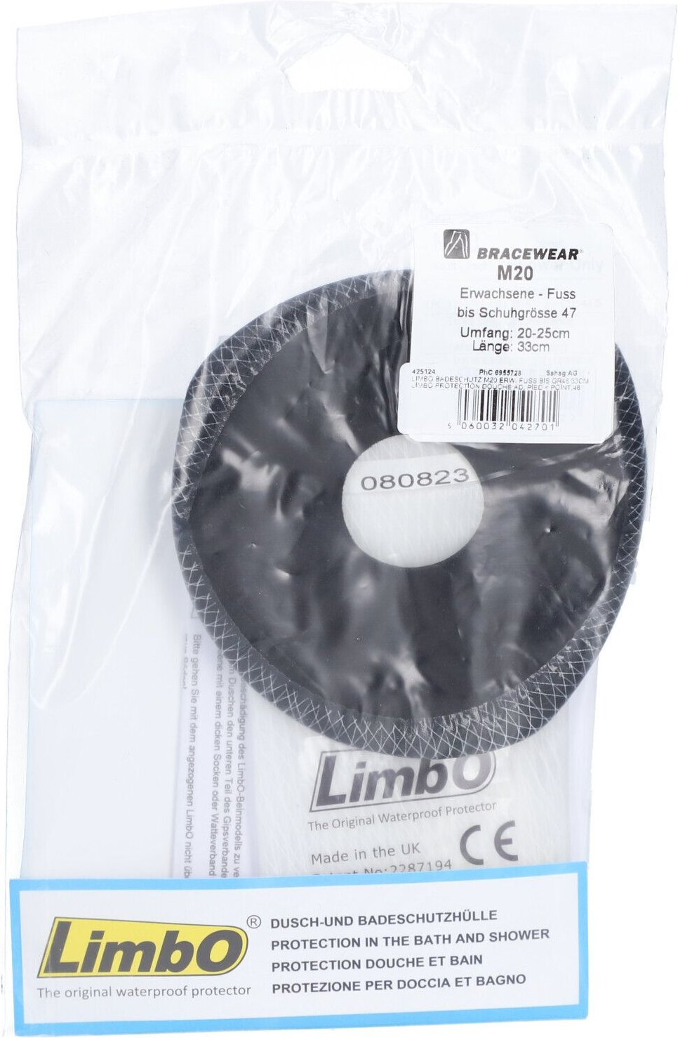 Limbo Badeschutz 33cm Fuss < 46 Erwachsene 1 St Sonstige