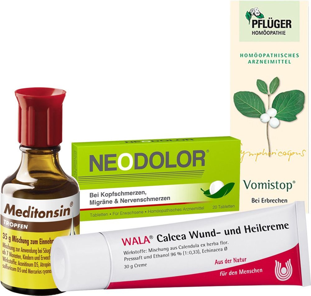 Hausapotheke Homöopathie 1 St Set