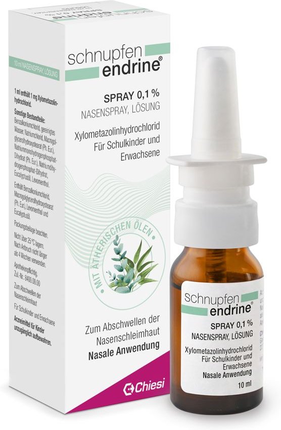 Schnupfen Endrine 0,1% Nasenspray 10 ml