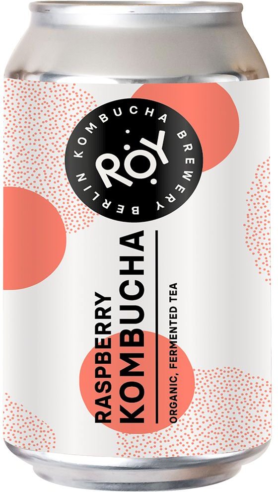 24x ROY Raspberry Kombucha 24x330 ml Getränk