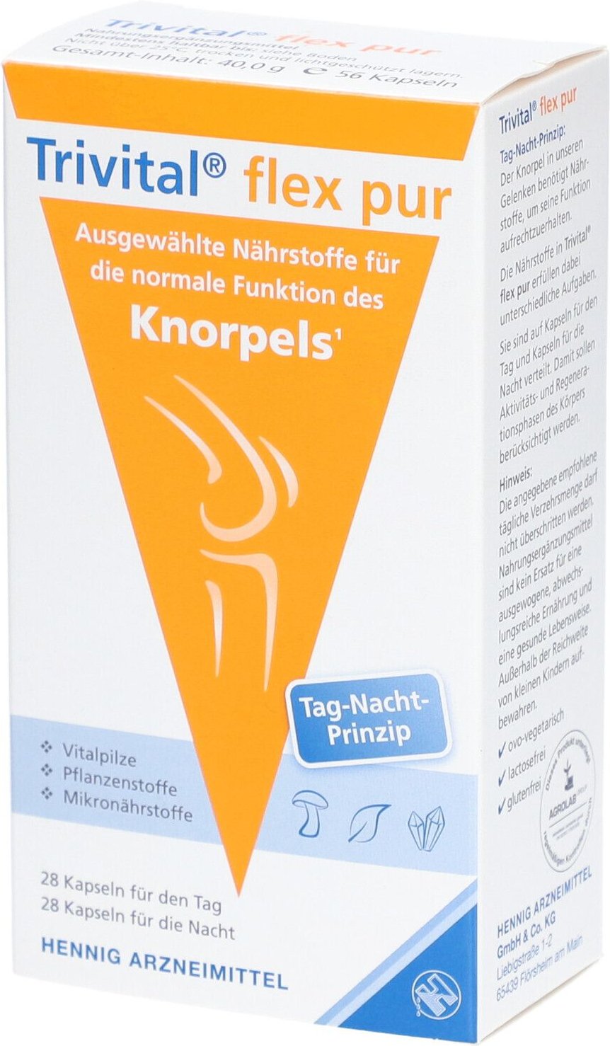 Trivital flex pur Kapseln 56 St