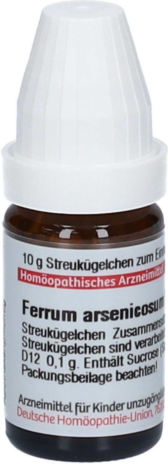 Ferrum Arsenicosum D 12 Globuli 10 g