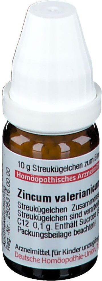 DHU Zincum valerianicum C 12 Globuli
