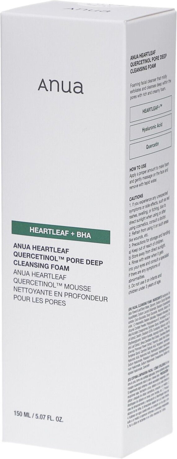Anua Heartleaf Pore Deep Clean 150 ml Reinigungsmittel