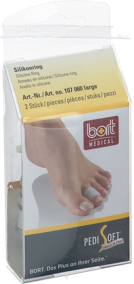 Bort PediSoft Silikonring large 2 St Einlagen