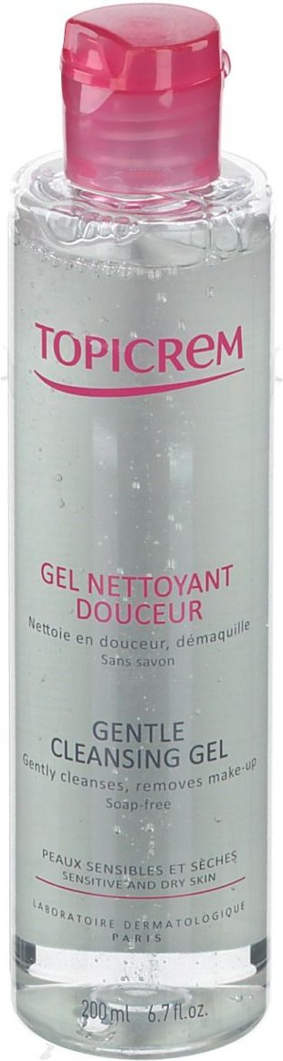 Topicrem Reinigingsgel Lichaam/Haar ok Nlfren 200 ml Gel