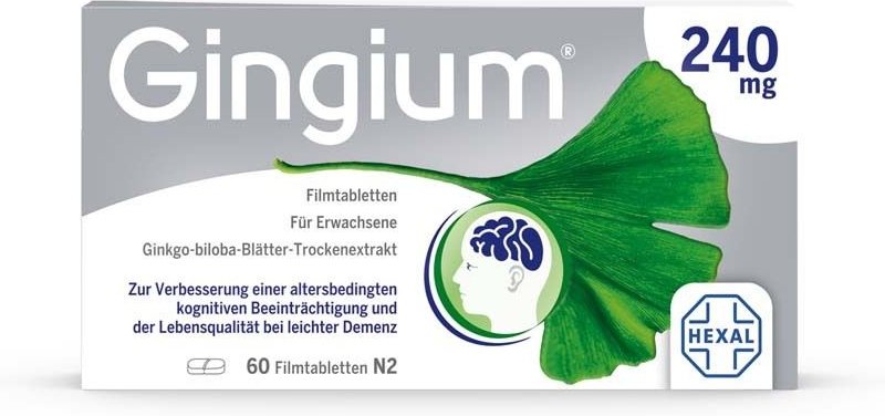 Gingium 240 mg Filmtabletten 60 St