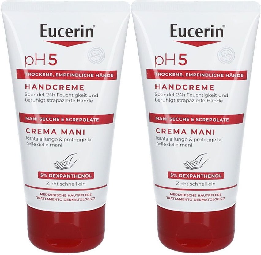 Thumbnail - Eucerin pH5 Handcreme 2x75 ml Emulsion
