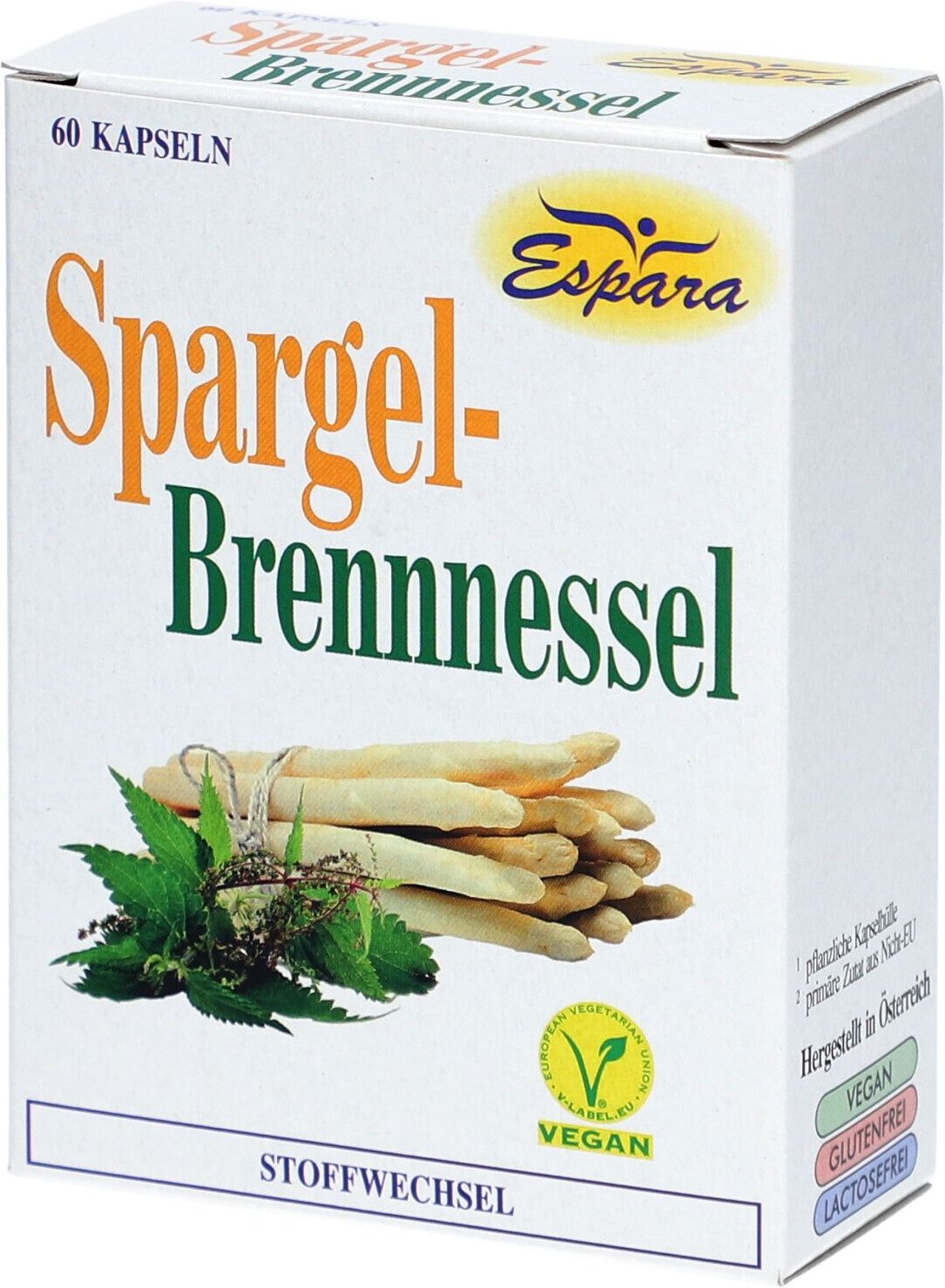 SPARGEL-BRENNESSEL-Kapseln 60 St Kapseln