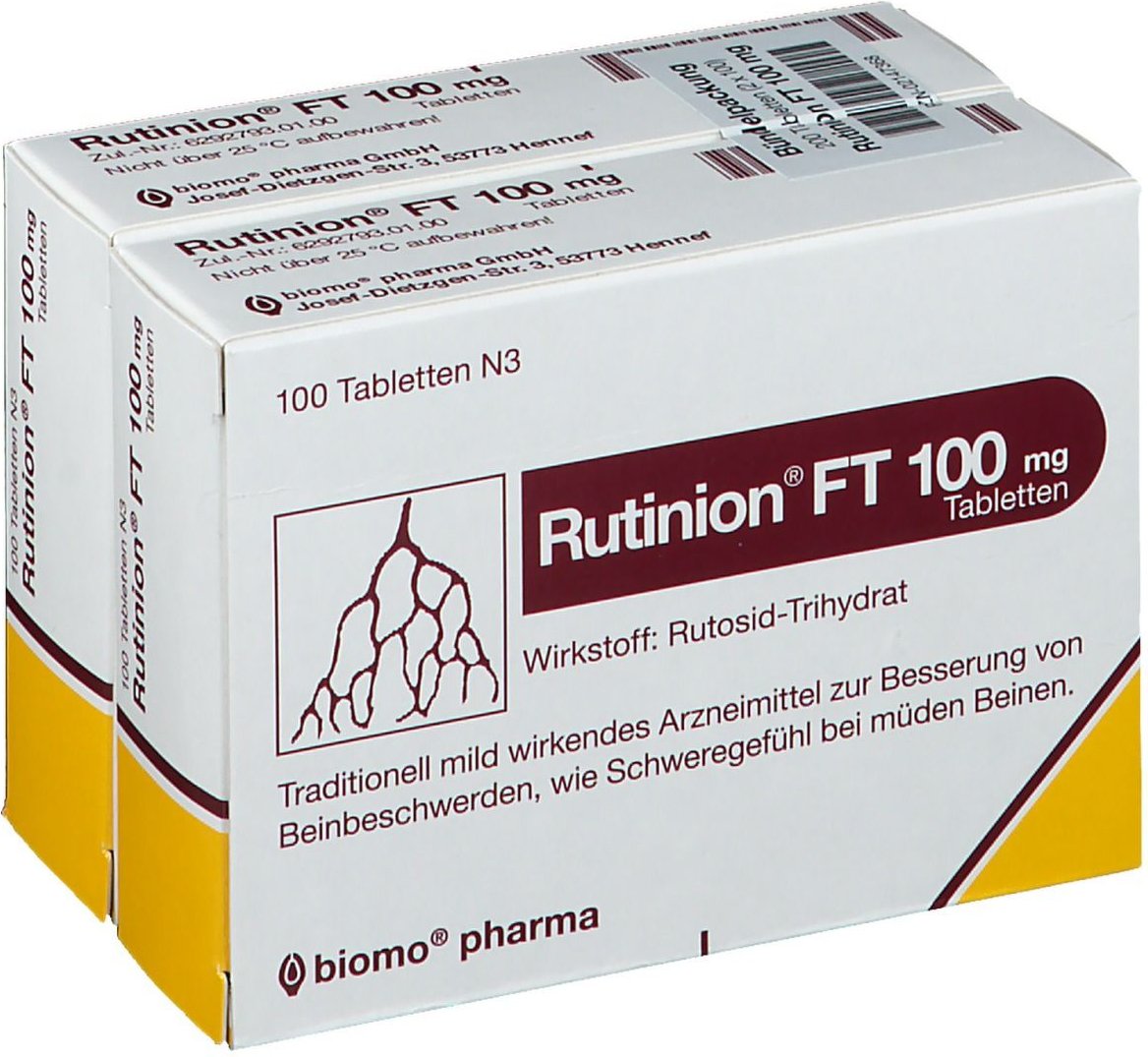 Rutinion FT 100 mg Tabletten 200 St