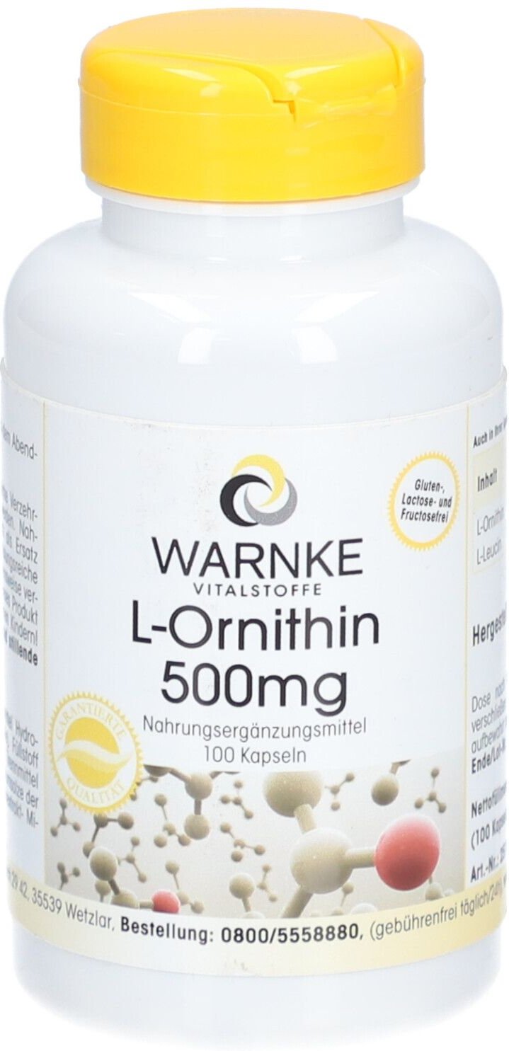 L-Ornithin 500 mg Kapseln