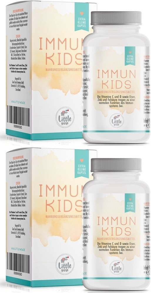 2x Little Wow Immun Kids Immunsystem vegan 2x90 St Kapseln