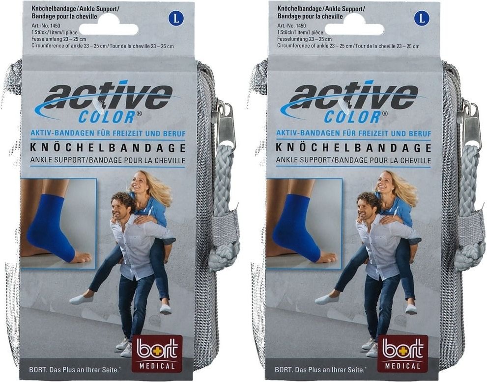 Bort Activec Knoe Blau LG x2 2x1 St Bandage(s)
