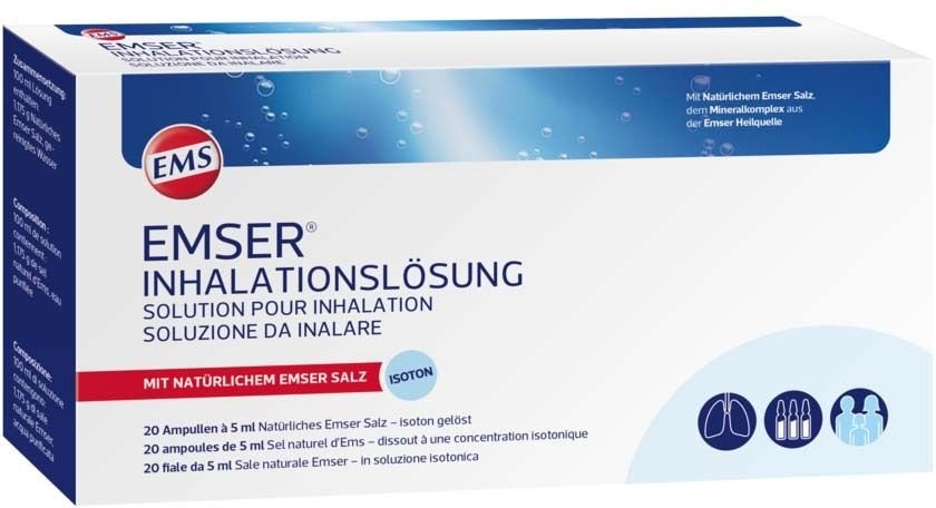 Emser Inhalationslösung 20 St Inhalationsampullen
