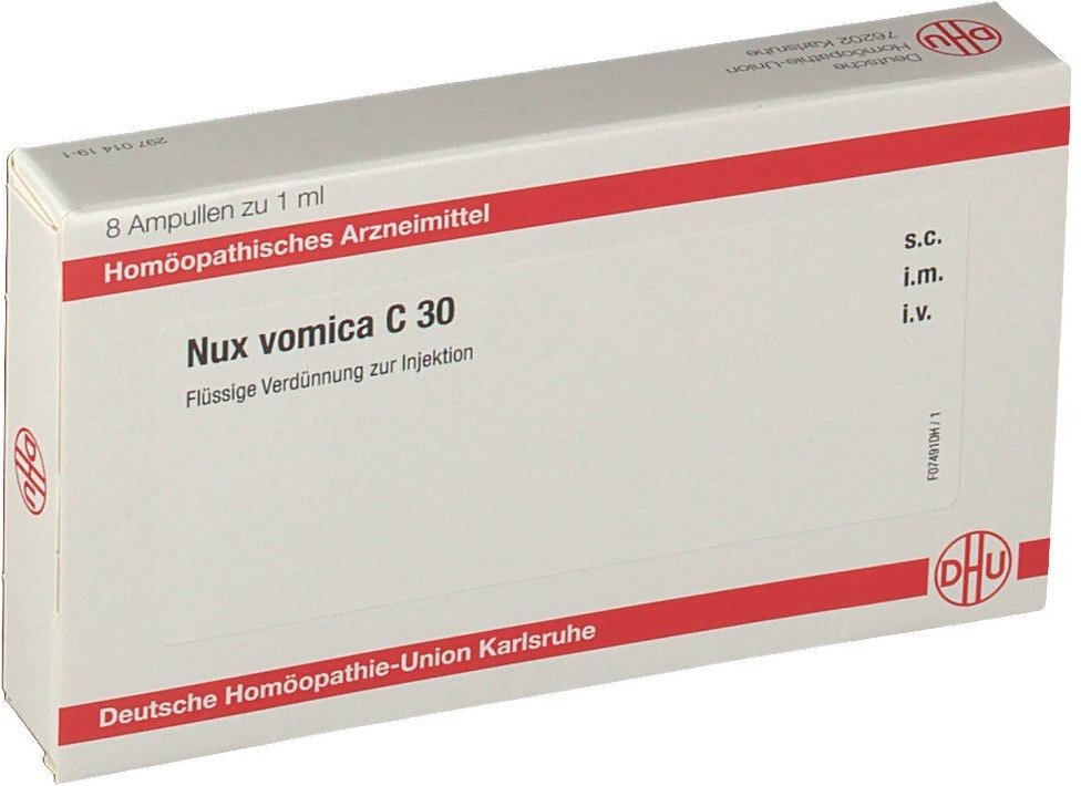 NUX Vomica C 30 Ampullen 8x1 ml