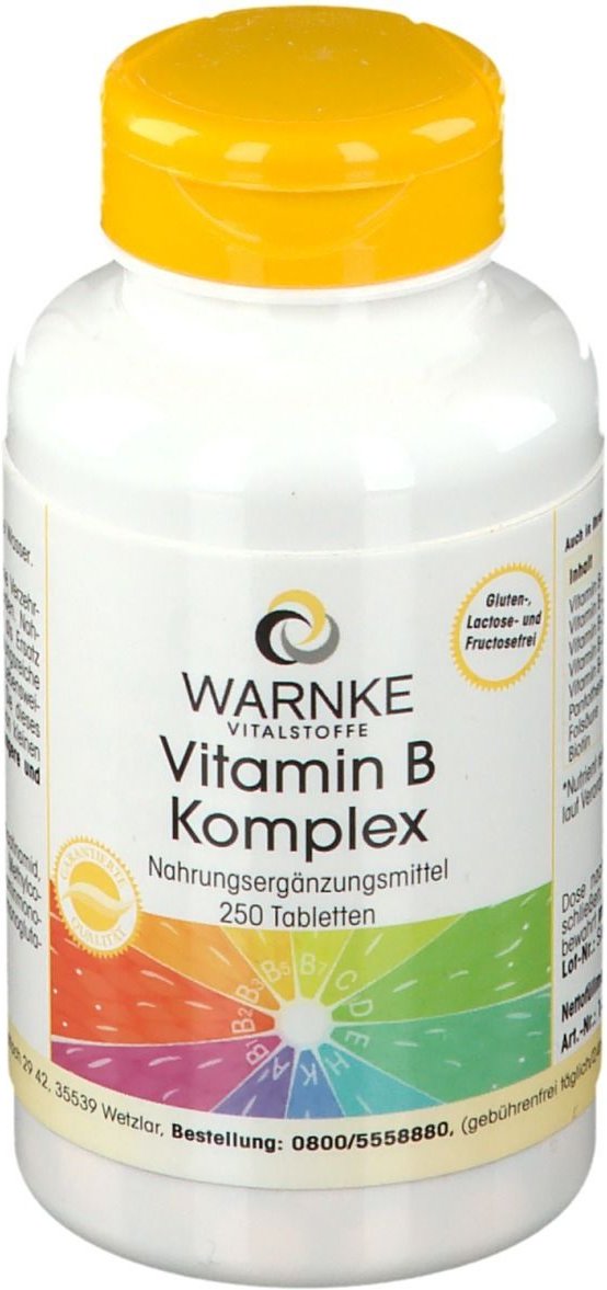 Vitamin B Komplex Tabletten 250 St