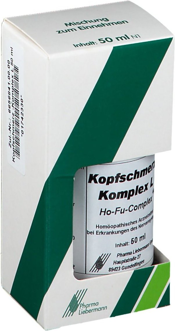 Kopfschmerz Komplex L Ho-Fu-Complex Tropfen