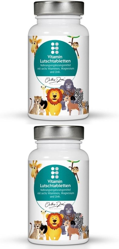 Orthodoc Vitamin Lutschtabletten 2x 2x60 St