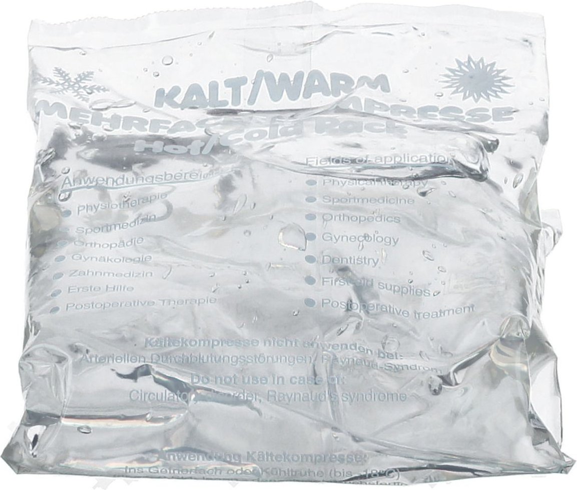 Kalt-Warm Kompresse 12x29 cm transparent 1 St Kompressen