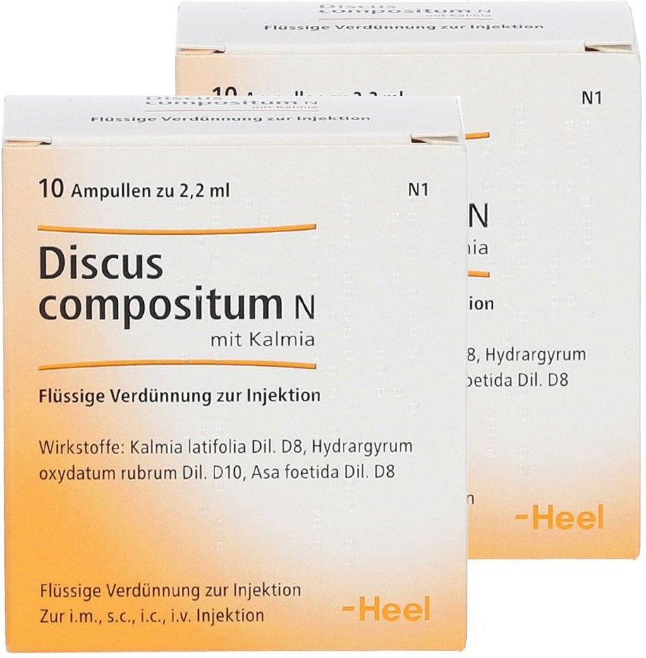 Discus compositum N mit Kalmia Ampullen Doppelpack 2x10 St