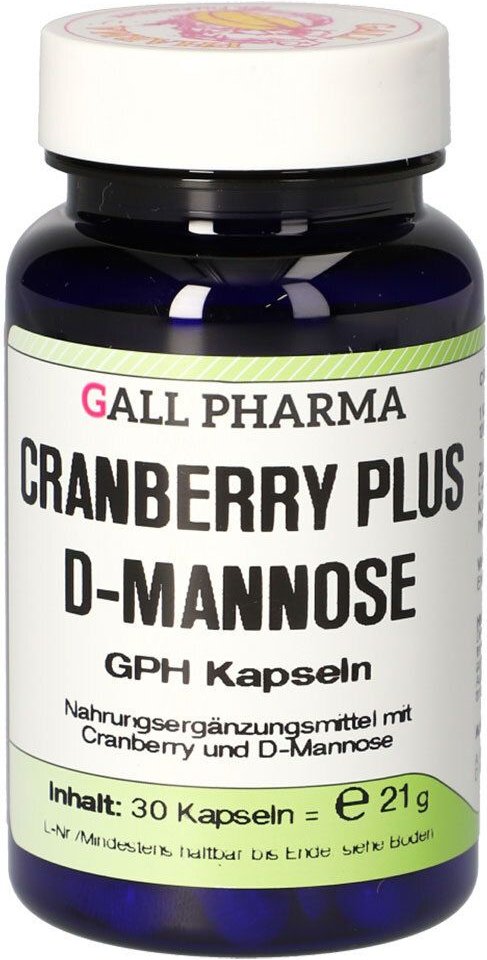Thumbnail - Cranberry Plus D-Mannose GPH Kapseln 30 St