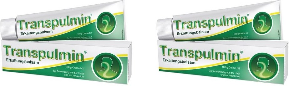 Transpulmin Erkältungsbalsam x2 2x100 g Creme