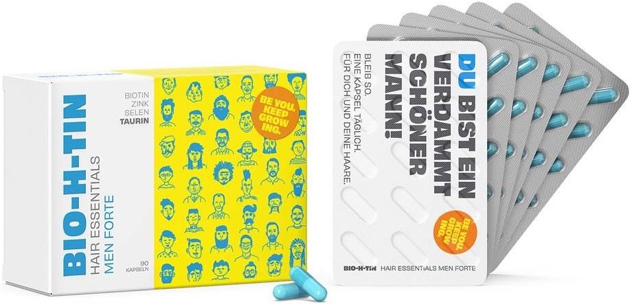 Bio-H-Tin Hair Essentials Men Forte Kapseln