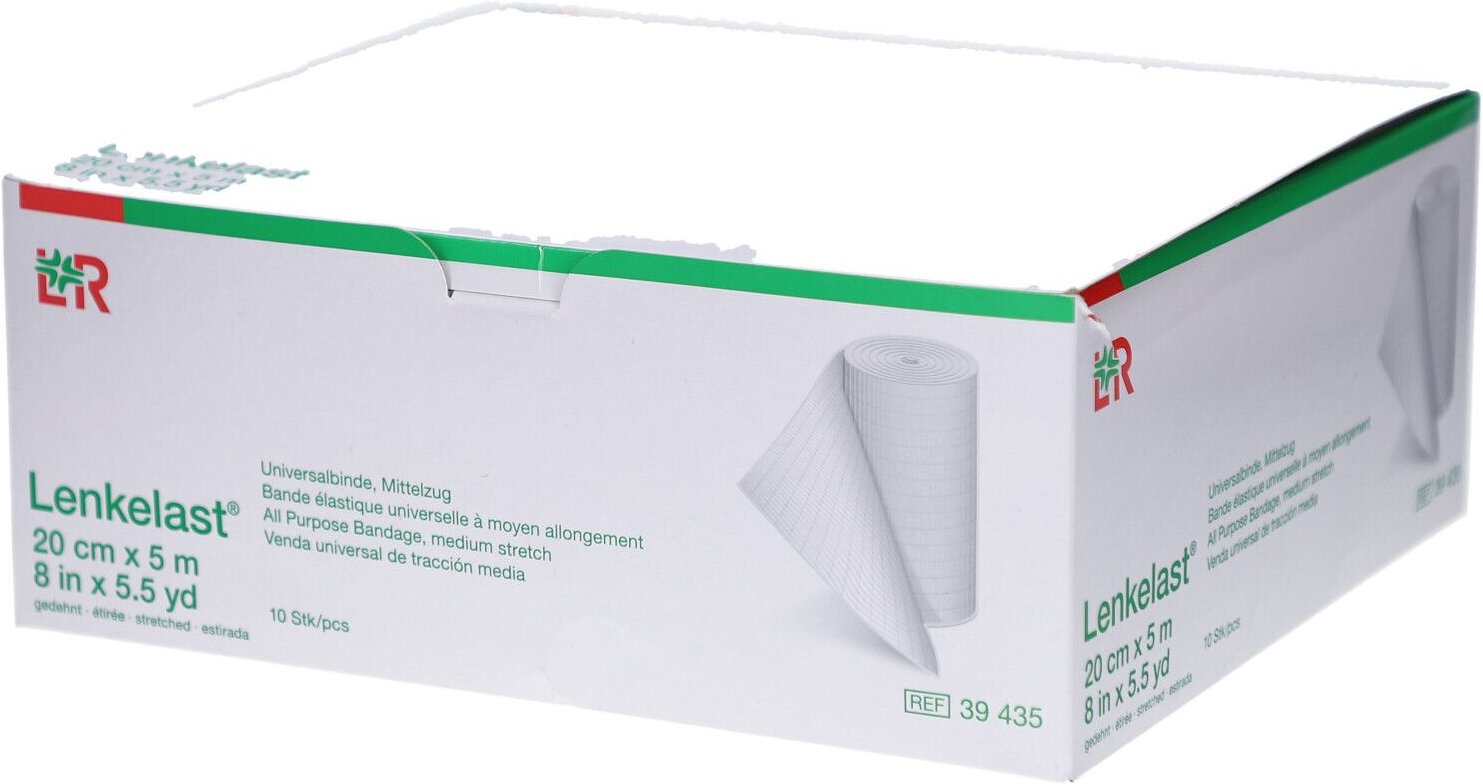 Lenkelast Universalbinde 20 cmx5 m einz.verpackt 10 St Verband