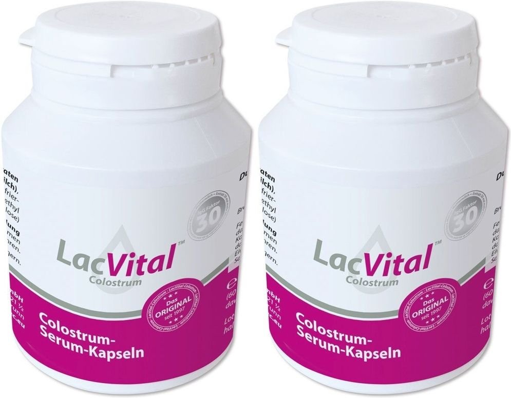 Lacvital Colostrum Kapseln 2x 2x60 St