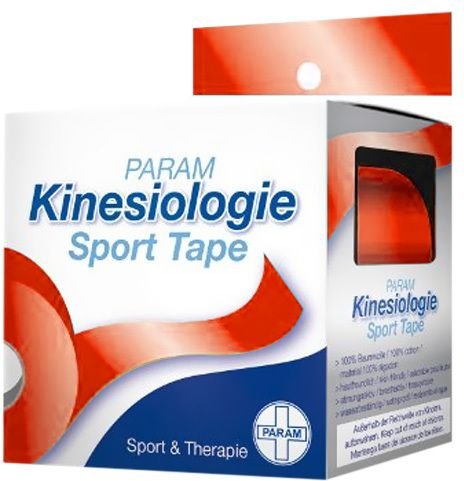 Kinesiologie Sport Tape 5 cm x 5 m rot