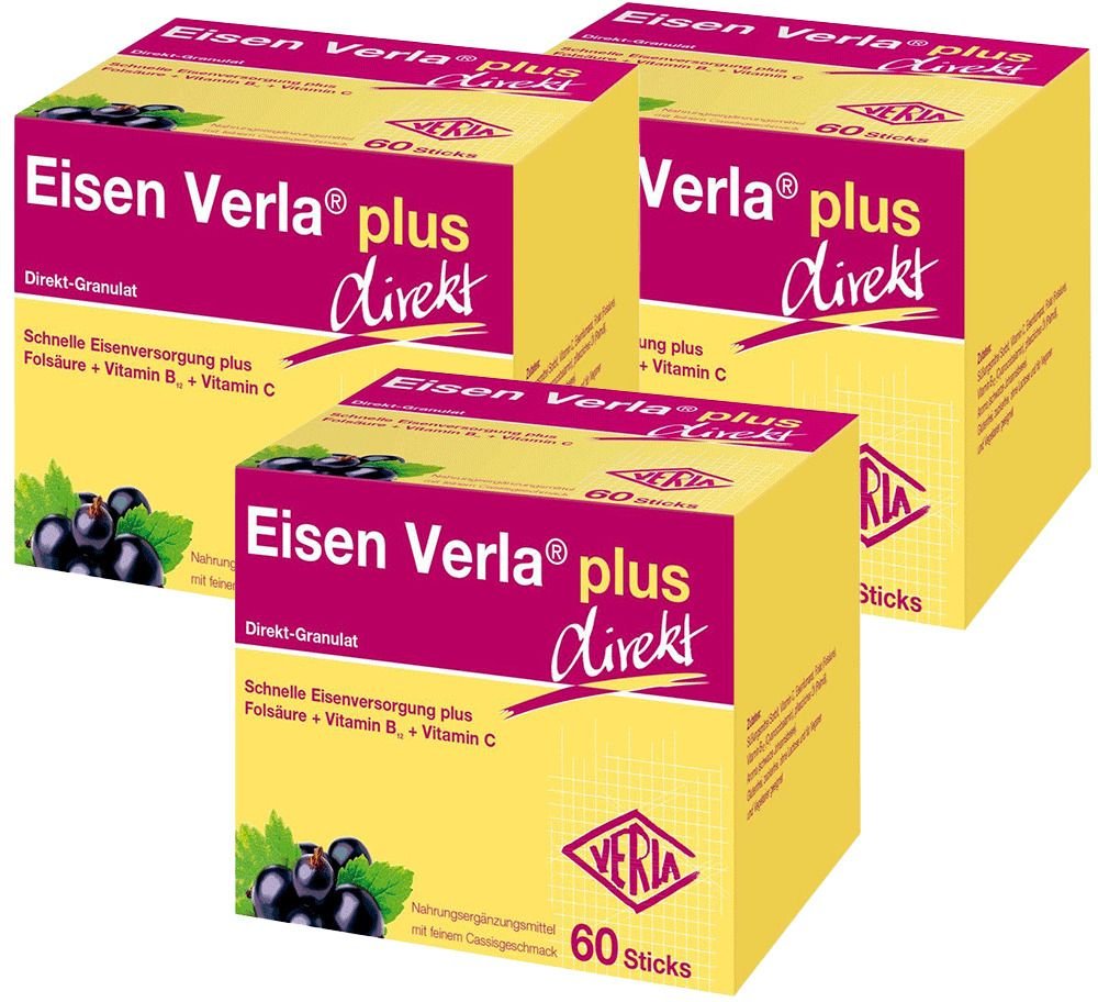 Eisen Verla Plus Direkt ST 3er-Pack 3x60 St Granulat