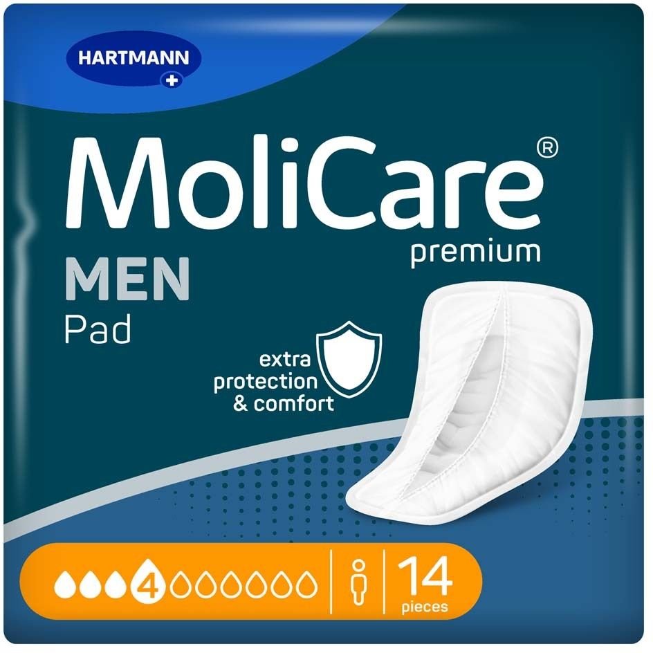 Molicare Premium MEN Pad 4 Tropfen 14 St Inkontinenzslip