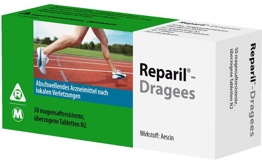 REPARIL-Dragees Madaus magensaftres.Tabletten 50 St Tabletten magensaftresistent