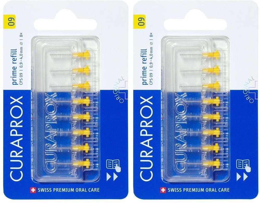 CURAPROx CPS 09 PRI Refill x2 2x8 St Zahnbürste