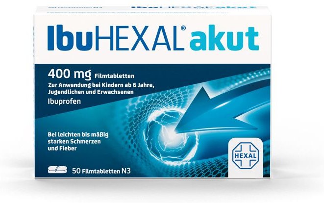 IbuHexal akut 400 mg Filmtabletten