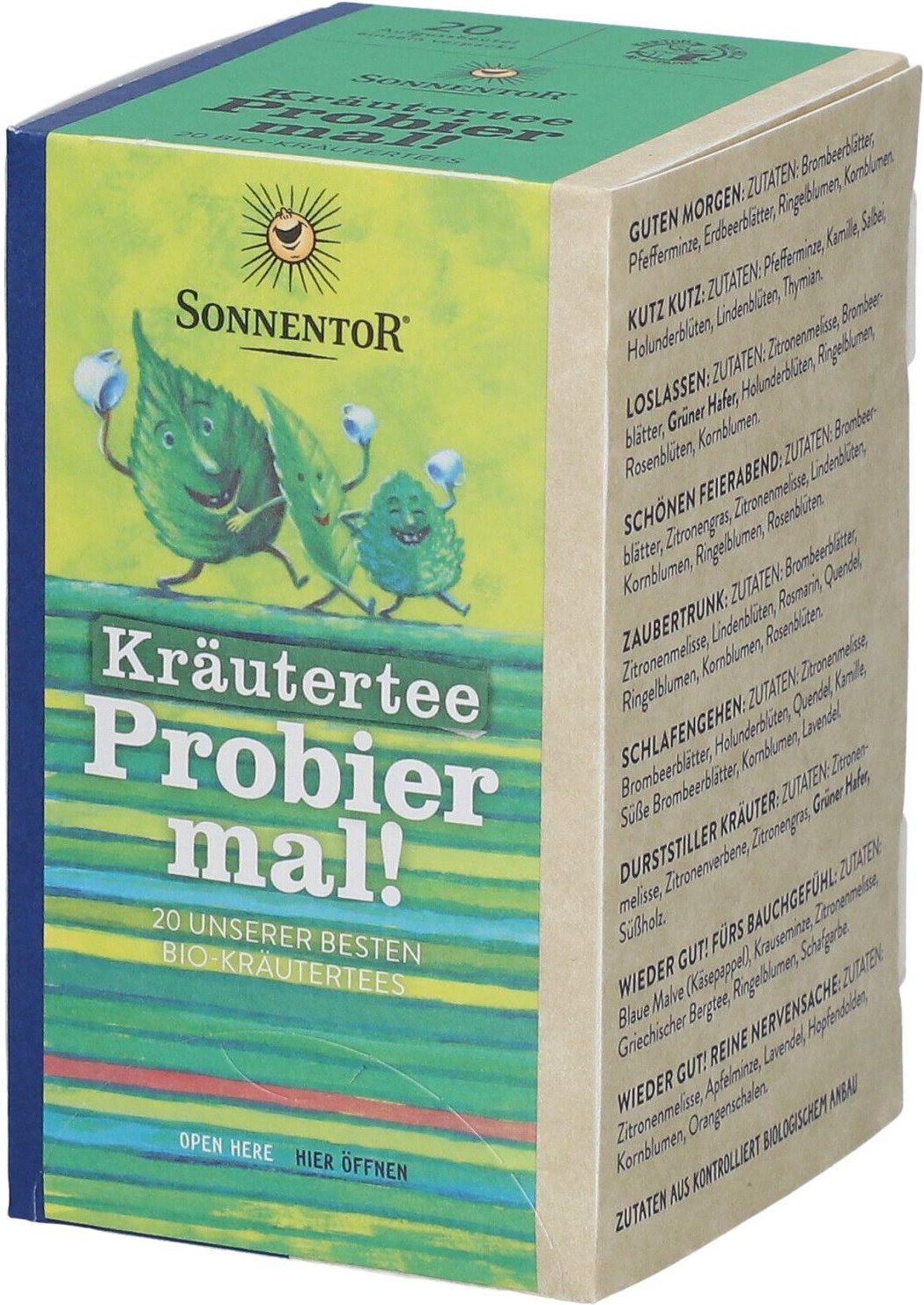 Sonnentor Kr.tee Probier MAL Bio 20 St Tee