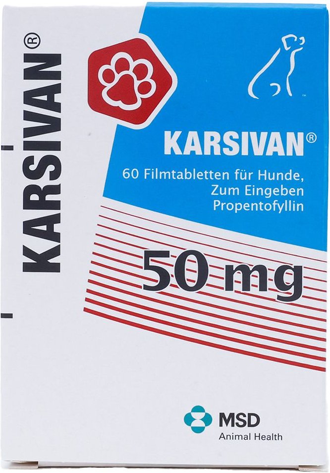Karsivan 50 Filmtabletten f.Hunde 60 St