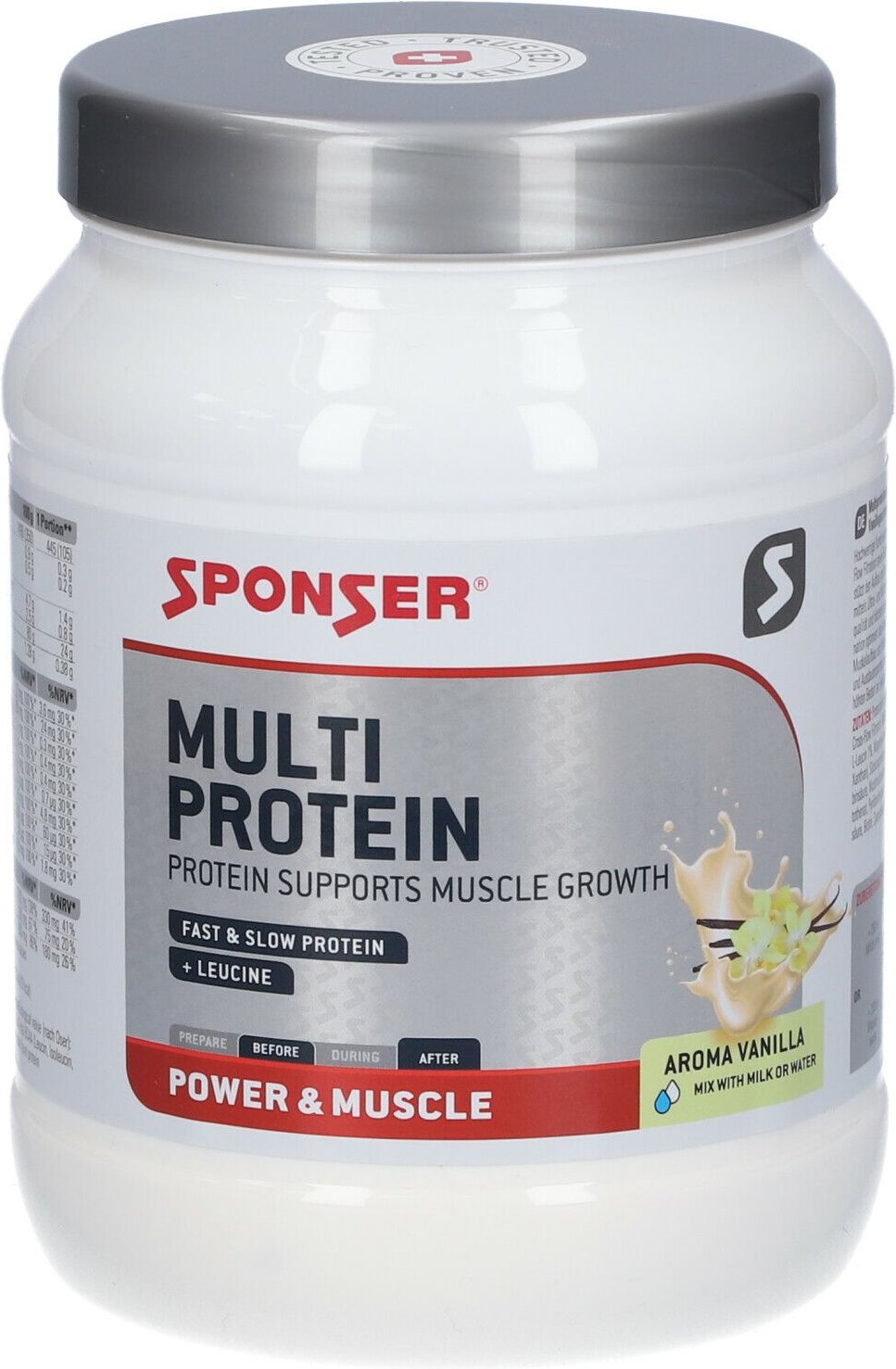 Sponser Multi Protein CFF Vanilla 425 g Pulver