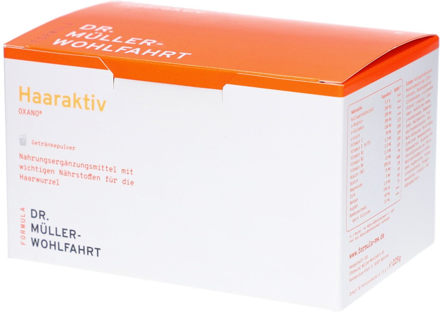 OXANO-Haaraktiv nach Müller-Wohlfahrt Pulver 30x7,5 g