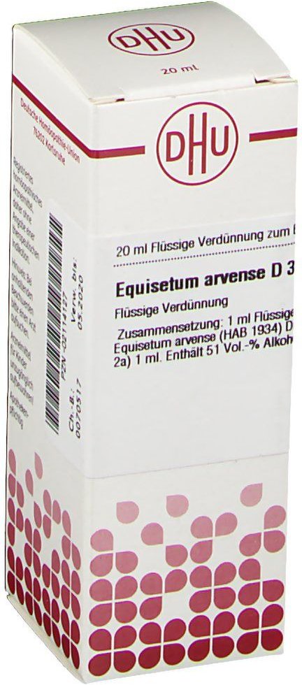 Equisetum Arvense D 3 Dilution 20 ml