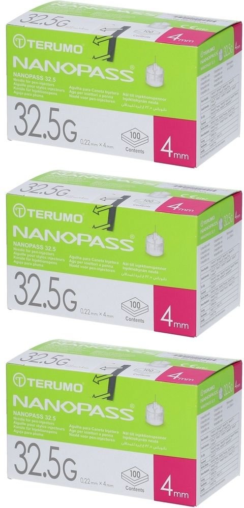 Nanopass 32.5 PEN K 0.22x4 x3 3x100 St